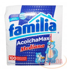 Servilletas Familia Acolchamax X 100unds