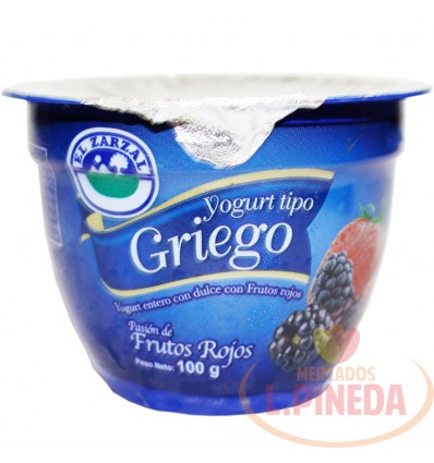 Yogurt Griego Frutos Rojos X 100 G