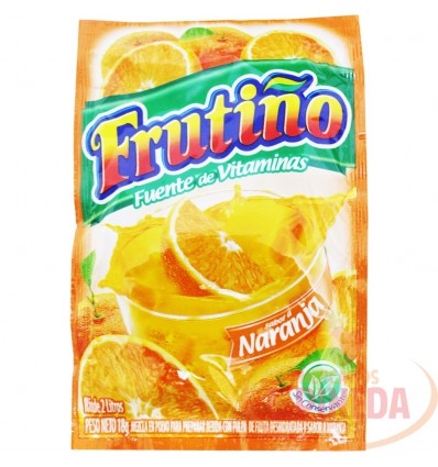 Refresco Frutiño X 2 Litros X 18 G Naranja