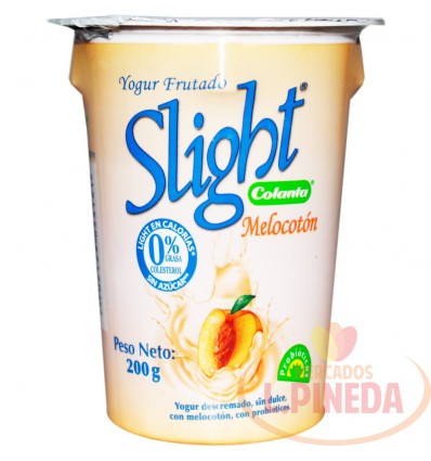 Yogurt Slight Colanta X 200 G Melocoton