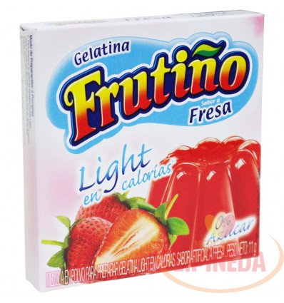 Gelatina Frutiño X 11 G Light Fresa