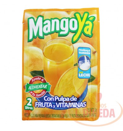 Refresco Mangoyá X 2 Litros X 30 G