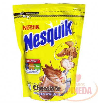Bebida Achocolatada Nesquik X 200 G Chocolate
