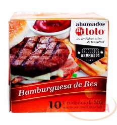 Carne De Hamburguesa Ahumados X 500 G