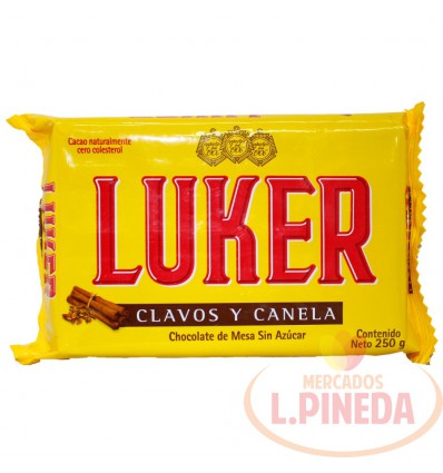 Chocolate Luker X 250 G Clavos Y Canela
