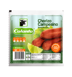 Chorizo Campesino Colanta x500Gr