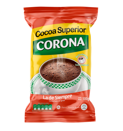 Chocolate Cocoa Corona X 100 G Superior