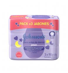 Jabon Johnson's Baby x110Gr X 3 Antes De Dormir