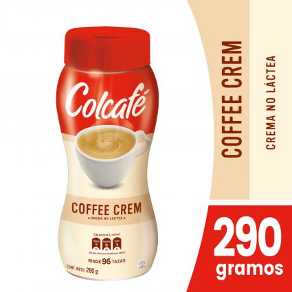 Crema No Lactea ColCafé X 290 Coffee Crem